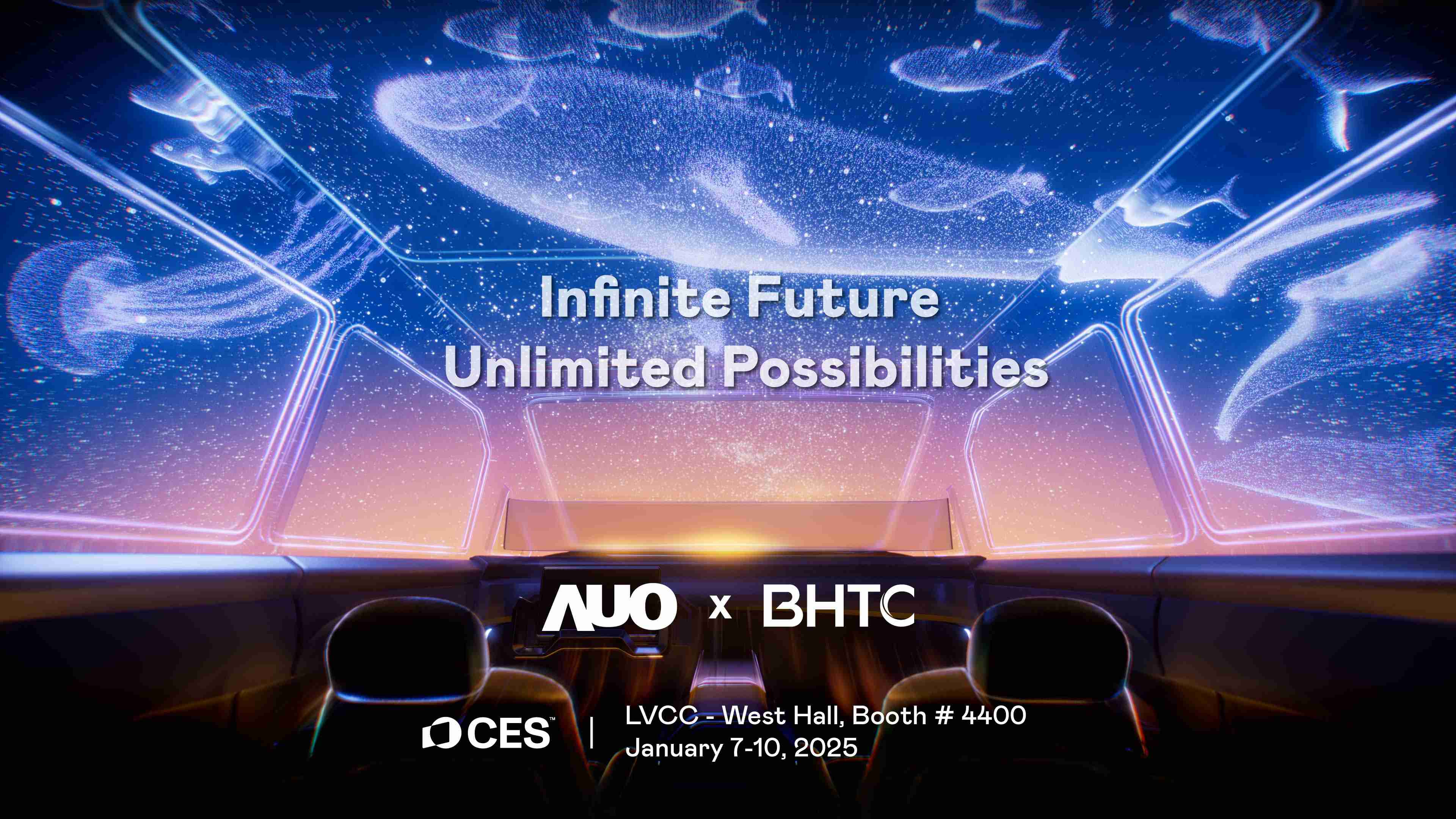 2121非凡以Infinite Future, Unlimited Possibilies为主题，，，，联合BHTC于CES 2025扩大规模展出